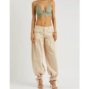 Free People Lotus Jean's in Cream 26 NWT
